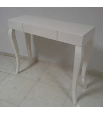 Masifart Motia Dresuar Makyaj Masası Beyaz Lake