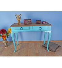 Masifart Diana 120 cm Çekmeceli Dresuar Çam Tablalı Makyaj Masası