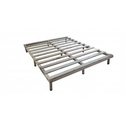 Masifart Ahşap Karyola Klasik Ağaç Dalı Ahşap Yatak Başlığı Çift Kişilik