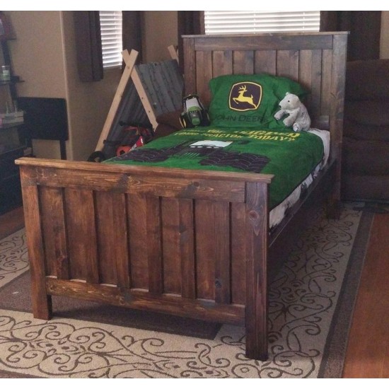 Masifart Cordota Tek Kişilik Ağaç Karyola