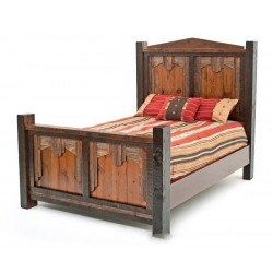 Masifart Pinea Tek Kişilik Ağaç Karyola Masif Ahşap Eskitme