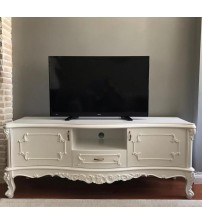 Masifart Stella TV Ünitesi 160 cm Beyaz Lake