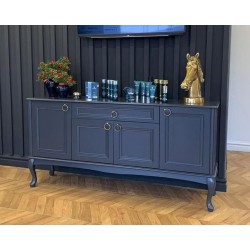 Masifart Lacivert Antrasit Kapaklı Konsol