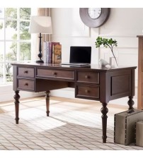 Masifart Cacia Ahşap Ofis Çalışma Masası