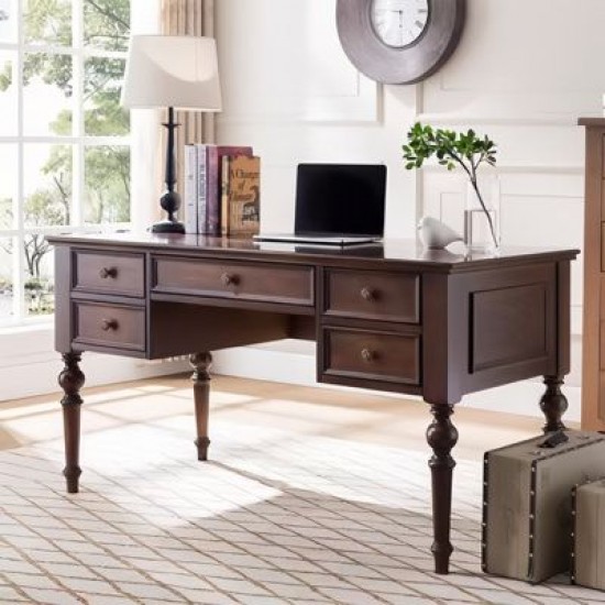 Masifart Cacia Ahşap Ofis Çalışma Masası