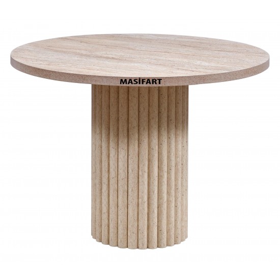 ZETA YAPAY TRAVERTEN 80 LİK PTT MASA