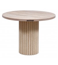 TERRA YAPAY TRAVERTEN 120 LİK PTT MASA