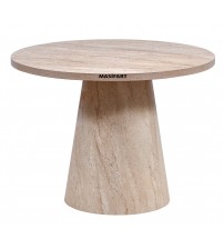 HOLLY YAPAY TRAVERTEN 80 LİK FIÇI MASA