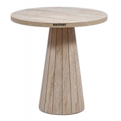 DİANA YAPAY TRAVERTEN 80 LİK DAR LİNE MASA