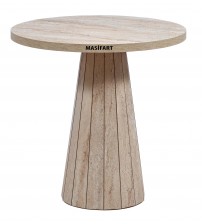 DİNA YAPAY TRAVERTEN 90 LIK DAR LİNE MASA