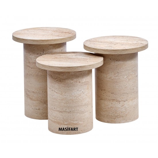 DAHA YAPAY TRAVERTEN SİLİNDİR MANTAR ZİGON