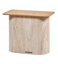 DERLA YAPAY TRAVERTEN MİLANO OVAL AYAK