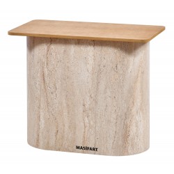 DERLA YAPAY TRAVERTEN MİLANO OVAL AYAK