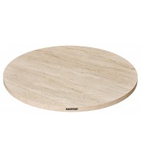 KJAYLA YAPAY TRAVERTEN 100 LÜK YUVARLAK TABLA