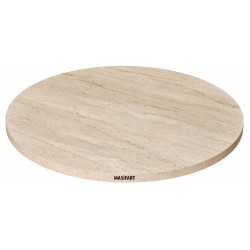 LORİ YAPAY TRAVERTEN 120 LİK YUVARLAK TABLA