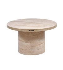 MİSTY YAPAY TRAVERTEN SİLİNDİR ORTA SEHPA