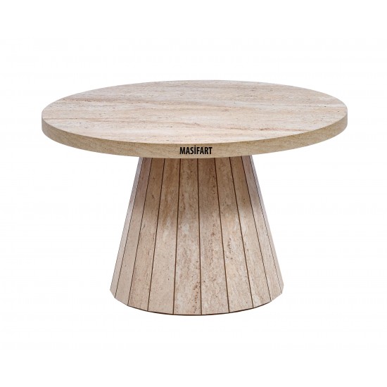 SAHRA YAPAY TRAVERTEN LİNE ORTA SEHPA