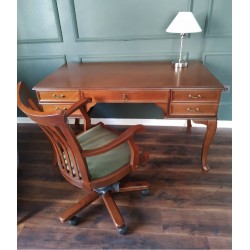 Masifart Loren Çalışma Masası 140 cm Açık Ceviz