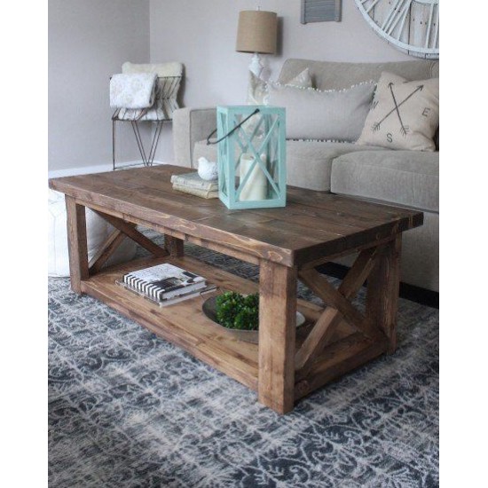 Masifart Novus Ahşap Orta Sehpa