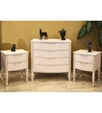 Masifart Mira Şifonyer Komodin Takımı