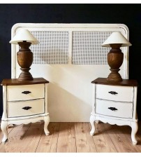 Masifart Wintage Bir Çift Komodin