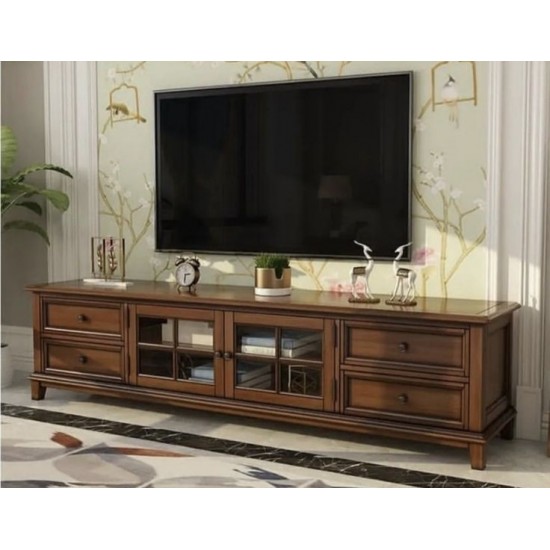 Masifart Susesi Çekmeceli Masif Ağaç Tv Ünitesi