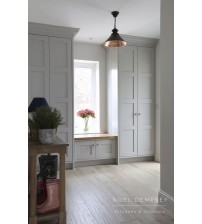 Kırık Beyaz Melamin Kapak Gardrop MTÜL