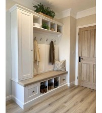 Döşemeli Gözlü Ayakkabılıklı Portmanto mtül