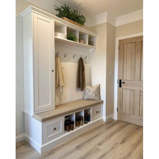 Döşemeli Gözlü Ayakkabılıklı Portmanto mtül