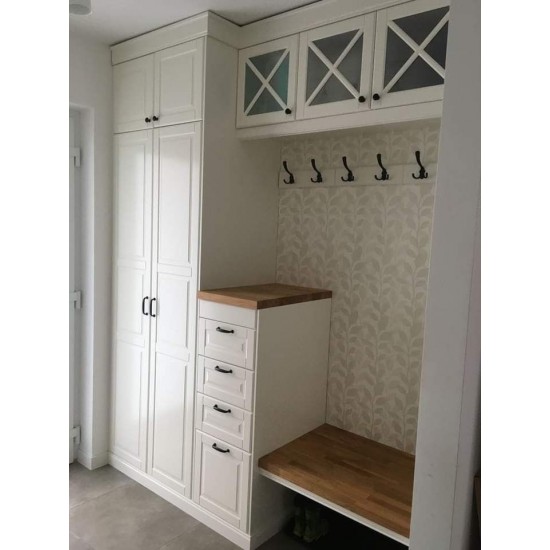 Çekmeceli Camlı Kapak Portmanto mtül