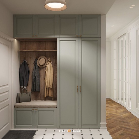 Pudra Gri Tavan Tipi Portmanto mtül