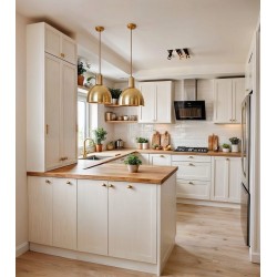 Othen Masif Tezgah Krem Mutfak Dolabı mtül