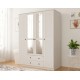 Myhome Aynalı 4 Kapaklı 2 Çekmeceli Gardrop