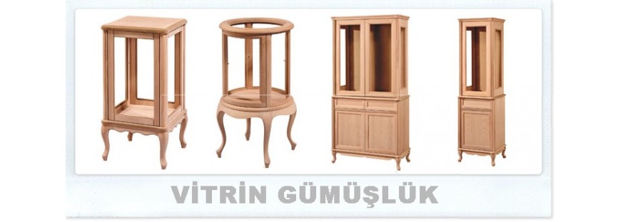 Konsol Vitrin Gümüşlük