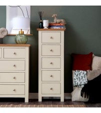 Masifart Candy 5 Cekmeceli Yüksek Komodin