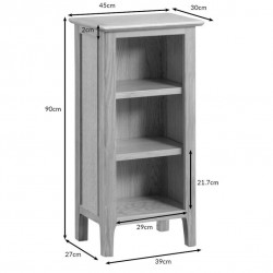 Masifart Emilia 45 cm Kitaplık 
