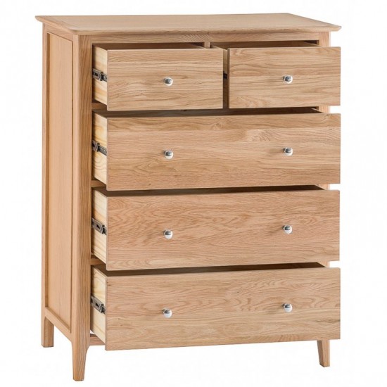 Masifart Emilia 100 cm 5 Cekmeceli Şifonyer