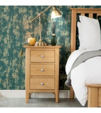 Masifart Emilia 45 cm 3 Cekmece Komodin