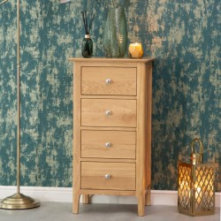 Masifart Emilia 50 cm 4 Cekmeceli Şifonyer