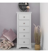 Masifart Flex 5 Cekmeceli İnce Şifonyer