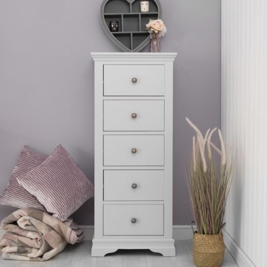 Masifart Flex 5 Cekmeceli İnce Şifonyer