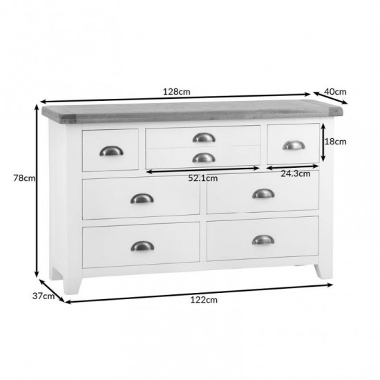 Masifart Frame 7 Cekmeceli Şifonyer