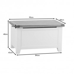 Masifart Frame Masif tablalı Ahşap Sandık