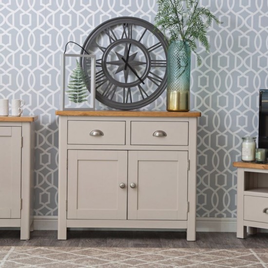 Masifart Lenti 90 cm 2 Cekmeceli  2 Kapaklı Şifonyer