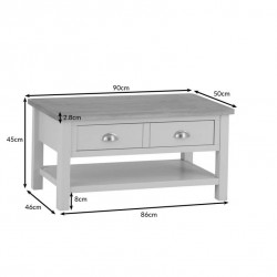 Masifart Lenti 2 Cekmeceli Orta Sehpa