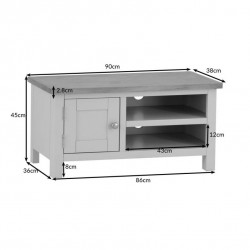 Masifart Lenti Tek Kapaklı Tv Ünitesi