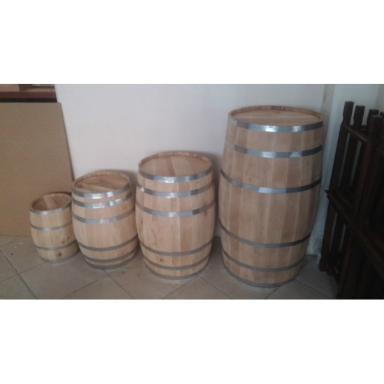 Masifart Meşe Ahşap Şarap Fıçıları 55 cm