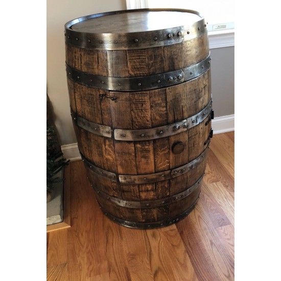 Masifart Şarap Fıçısı Dekoratif Eskitme