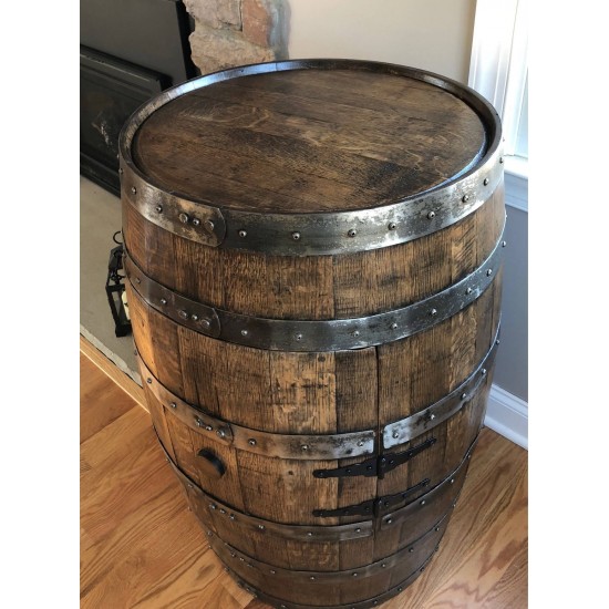 Masifart Şarap Fıçısı Dekoratif Eskitme