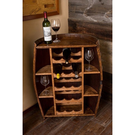 Masifart Korvus Yarımay Fıçı Minibar 